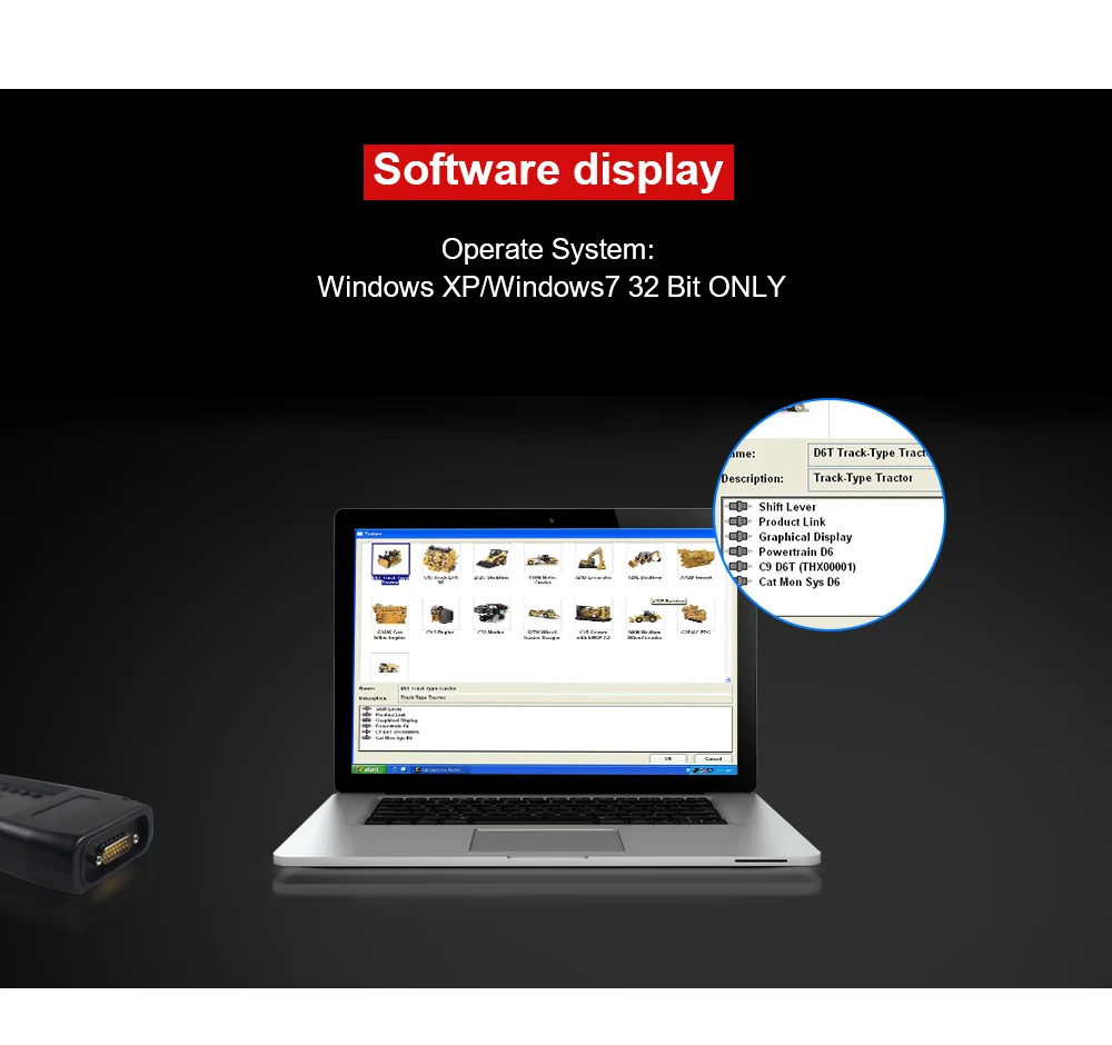 2108 ForCAT ET3 адаптер Wifi/USB версия III 317-7485 2015a CAT truck диагностический инструмент CAT III