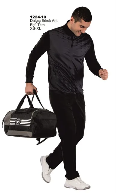 

CROZWSE 1224-10 REGULAR FT MALE SUBMERSIBLE TRACKSUIT SUIT BLACK
