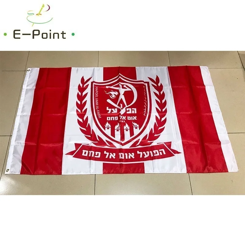 

Израиль Hapoel Umm al-Fahm FC 3 фута * 5 футов (90*150 см) размер рождественские украшения для дома флаг баннер тип в подарки