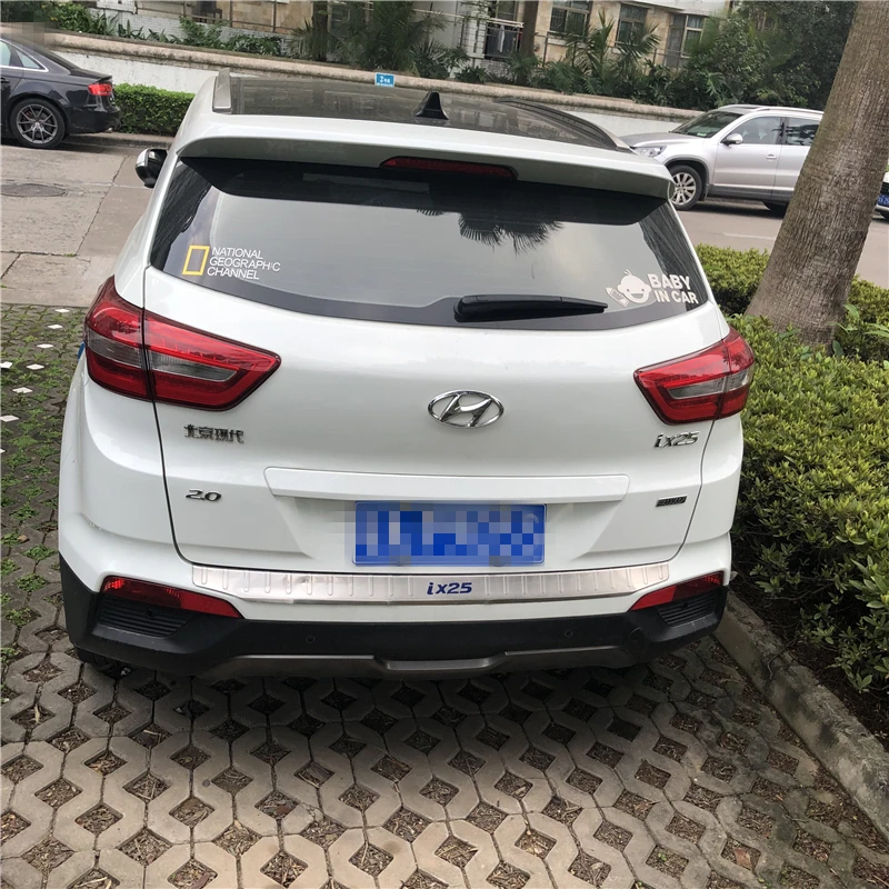 Спойлер для Hyundai IX25 Creta задний спойлер из АБС материала 2014 2015|Спойлеры и крылья| |