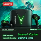 Беспроводные наушники Lenovo LP6 TWS, спортивные наушники Bluetooth V5.0, игровые наушники без задержки, спортивные наушники-вкладыши, универсальные Apple Android