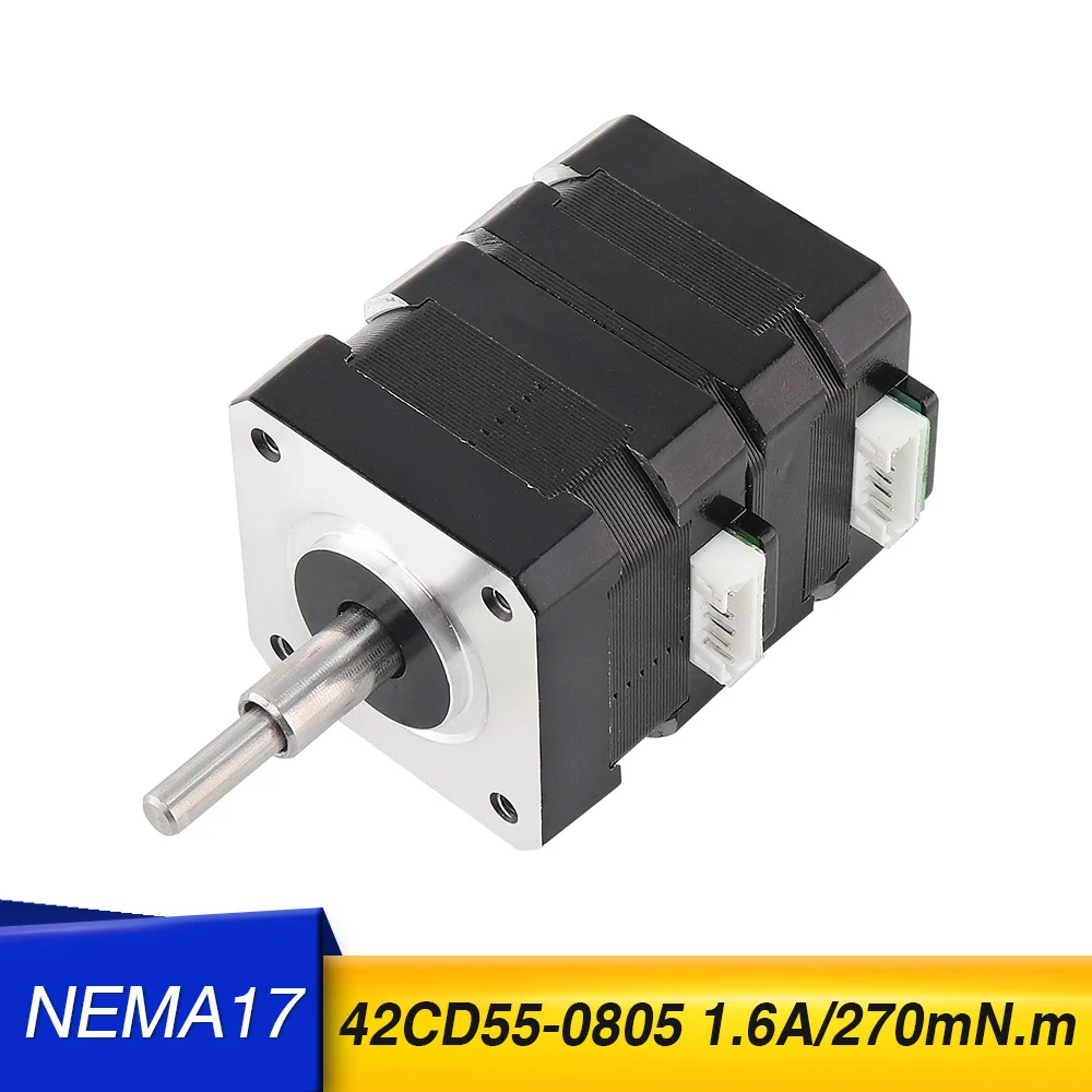 1 шт. двухслойный многослойный шаговый двигатель nema17 6 А 270 мин. М прямой и обратный