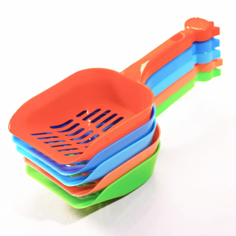 Пластик ПЭТ совок мусоры для наполнитель кошачьего туалета Лопата Pet инструмент