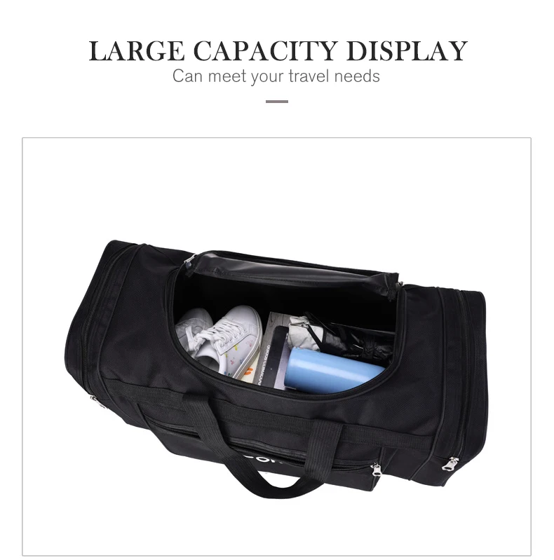 Waterproof Men Sport Travel Bag Women GYM Bags New Red Yoga Fitness Bag Unisex Handbag Large Capacity Nylon Duffle Bag XA165K