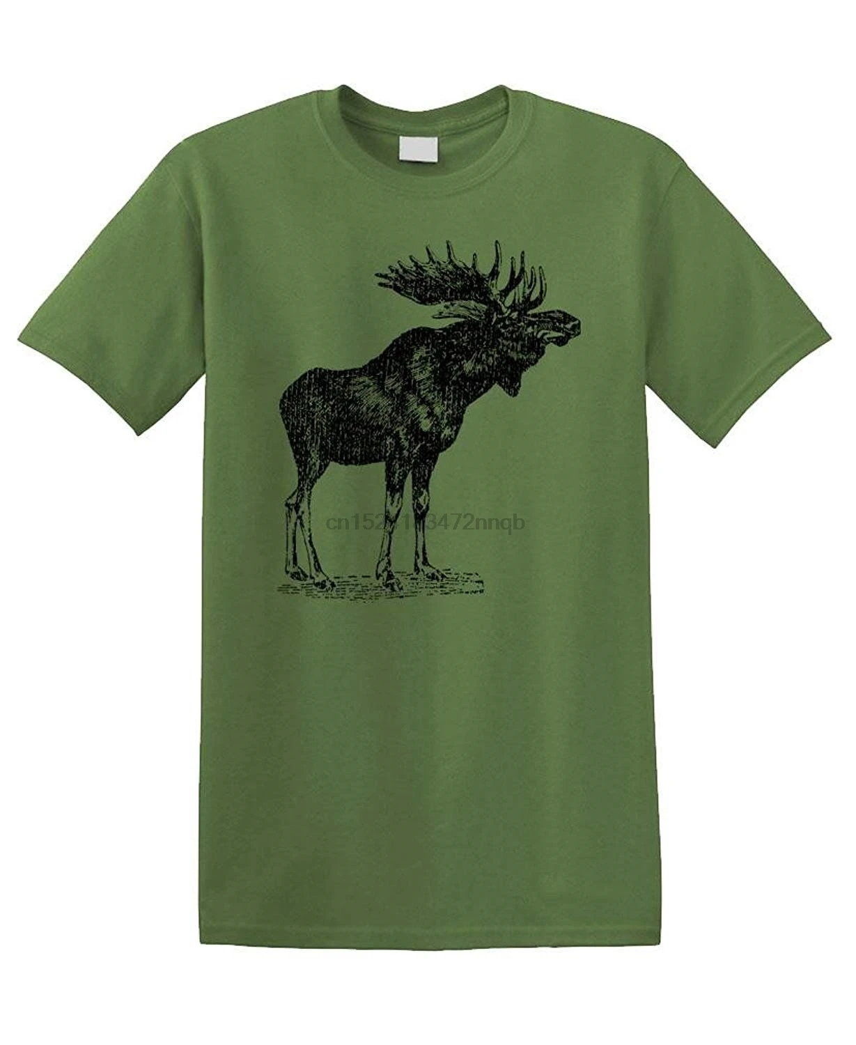 Винтажная состаренная MOOSE alaska north футболка унисекс | Мужская одежда