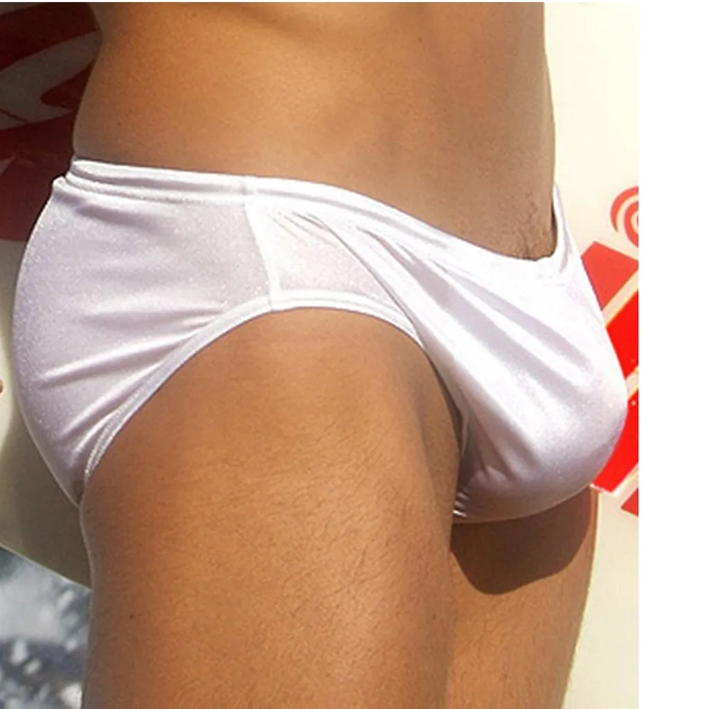 Популярный купальник модные мужские дышащие трусы пляжные однотонные плавки для