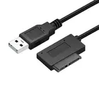 USB 2,0 Mini Sata II 7 + 6 13Pin адаптер конвертер кабель для ноутбука CDDVD ROM комплект