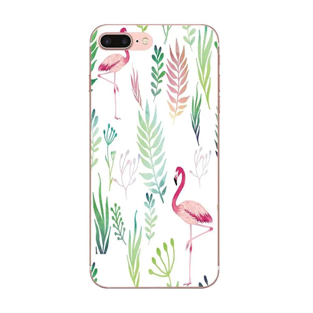 Candy Color Art Leaf Print Plants Fashion Rubber For Huawei Honor Mate 7 7A 8 9 10 20 V8 V9 V10 G Lite Play Mini Pro P Smart | Мобильные