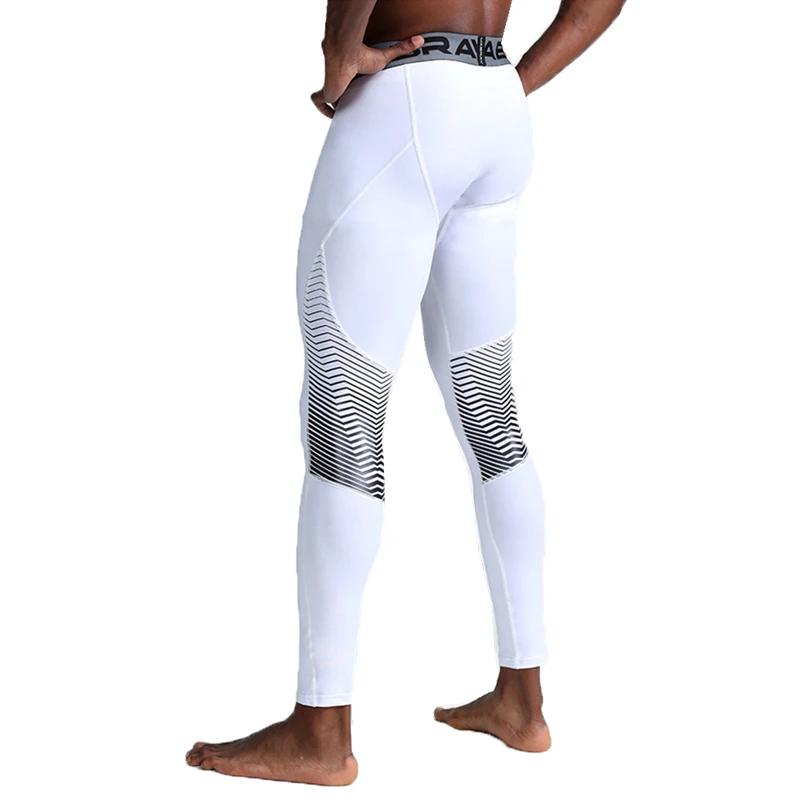Мужские и женские колготки для бега дышащие эластичные леггинсы из полиэстера