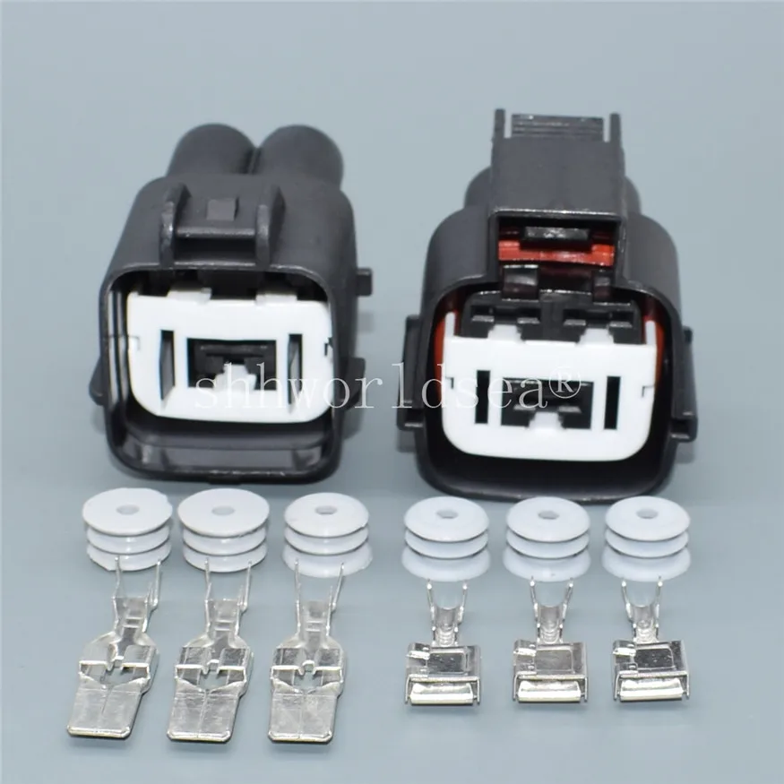 1 компл. 3Pin 7,8 мм MG642292-5 Женский Мужской автомобильный водонепроницаемый соединитель жгут проводов электронный разъем вентилятора