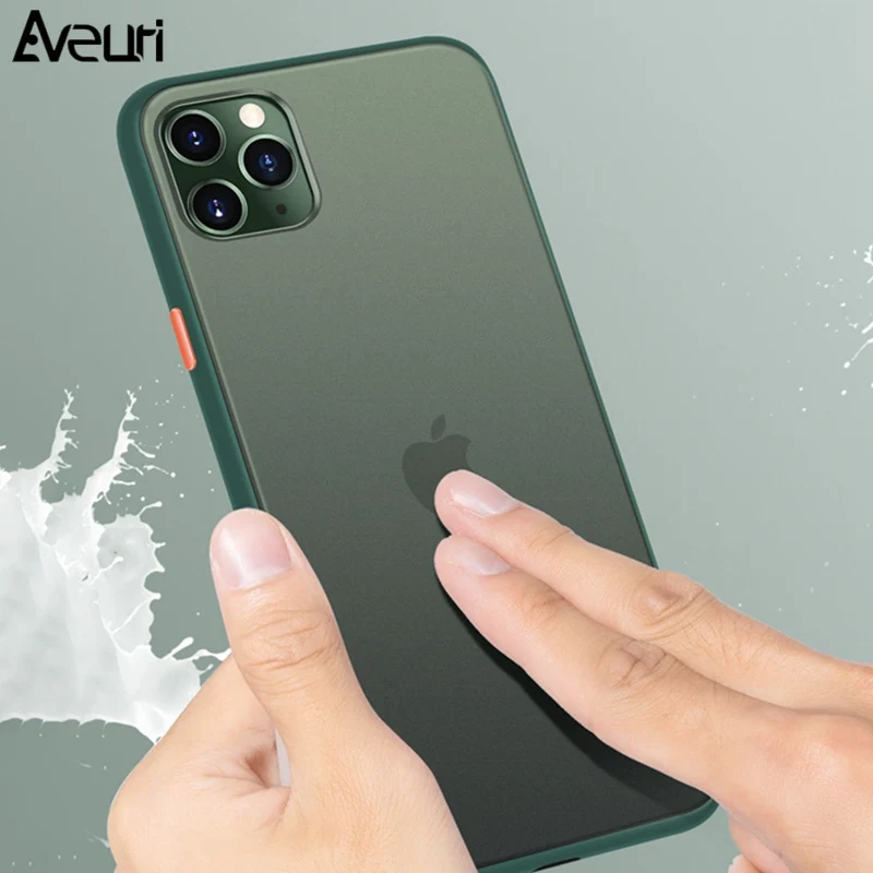 matte translucent case for iphone 11 pro max 6 6s 7 8 plus coque luxury silicone cover phone case for iphone x xr xs max se 2020 free global shipping