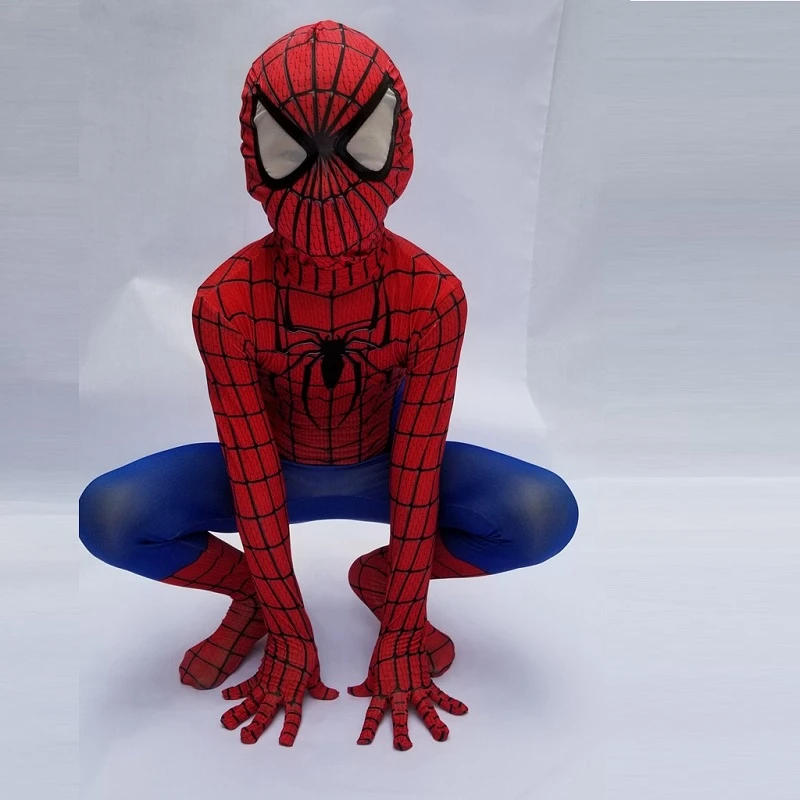 Костюм Человека паука высокого качества для взрослых Детская маска Одежда