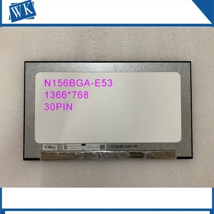 15 6 n156bga e53 rev b2 c1 n156bga e53 laptop lcd display screen matrix 1366x768 edp 30 pins dpn 07xmdt with no screw holes free global shipping