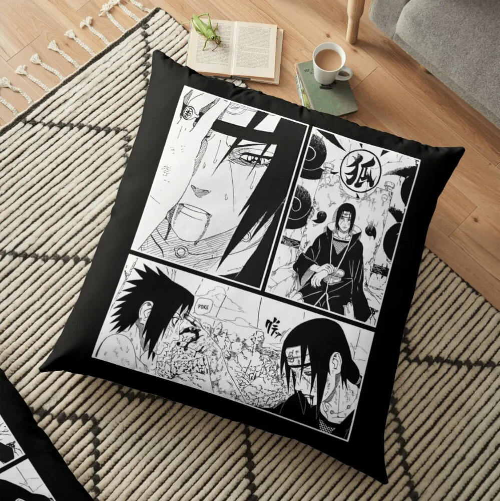 

Ninja Anime Uchiha Itachi Printed Decorative Cushion Sofa Cover Pillow Pillowcase Decorations For Home Decor Pillow Cover