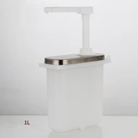 sauce dispenser bucket 1l2l vinegar squeeze container for restaurant hotel