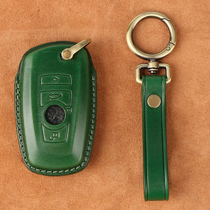 

Leather Car Key Cover Case for BMW 520 525 f30 f10 F18 118i 320i 1 3 5 7 Series X3 X4 M3 M4 M5 Car Styling Key Shell Protection
