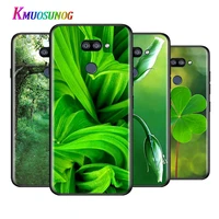 green natural cute plant for lg k22 k71 k61 k51s k41s k30 k20 2019 q60 v60 v50s v50 v40 v35 v30 g8 g8s g8x thinq phone case