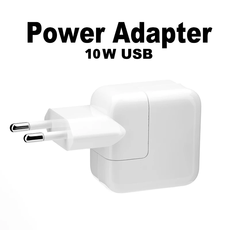 Подлинный Apple USB адаптер питания EU/US Plug 12 W/10 W Apple настенное зарядное устройство AC/DC 12 W/10 W для Iphone 7/8/X/XS MAX IPAD 6/7 Pro - Цвет: 10W