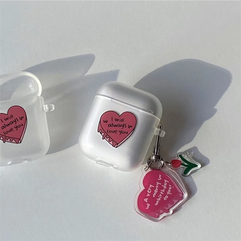 Милый тюльпан в Корейском стиле Ins вишня Пряжка для ключа чехол карандаш форме