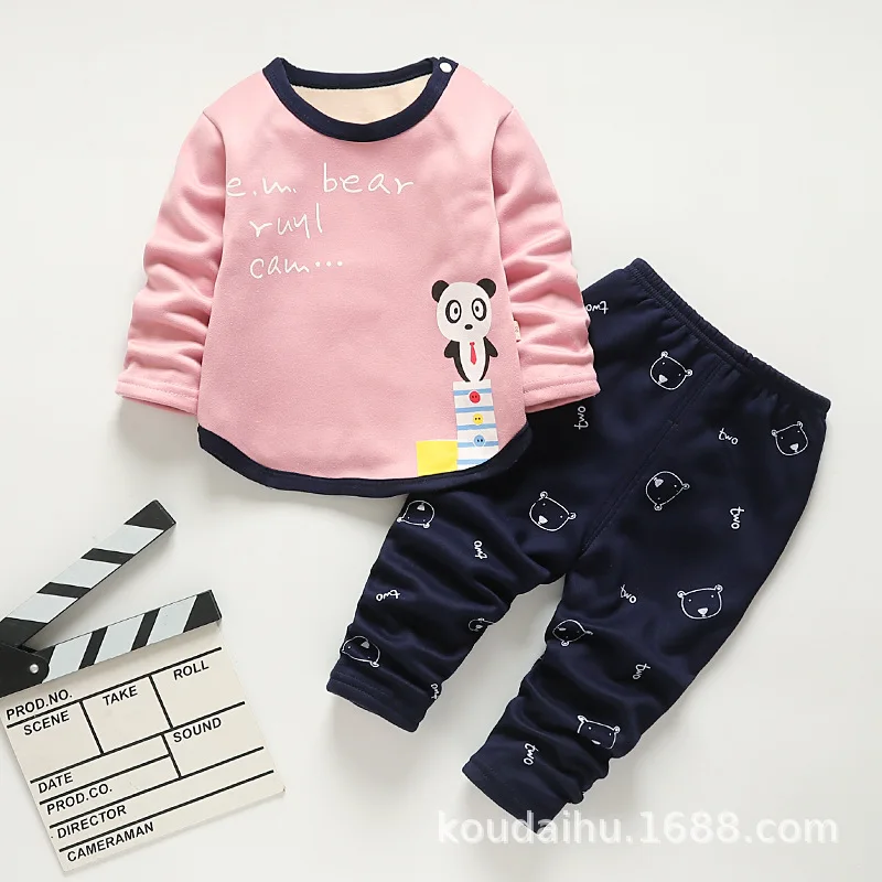 

Baby Clothes Cotton Boys and Girls Baby Set Children's Autumn Clothes Long Pants Home Children's Clothes Boutique Kids Clothing