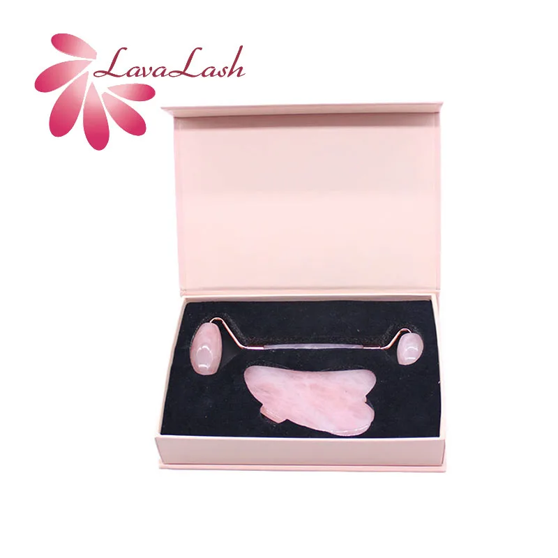 Инструмент для похудения гуаша с розовым кварцем инструмент здоровья кожи