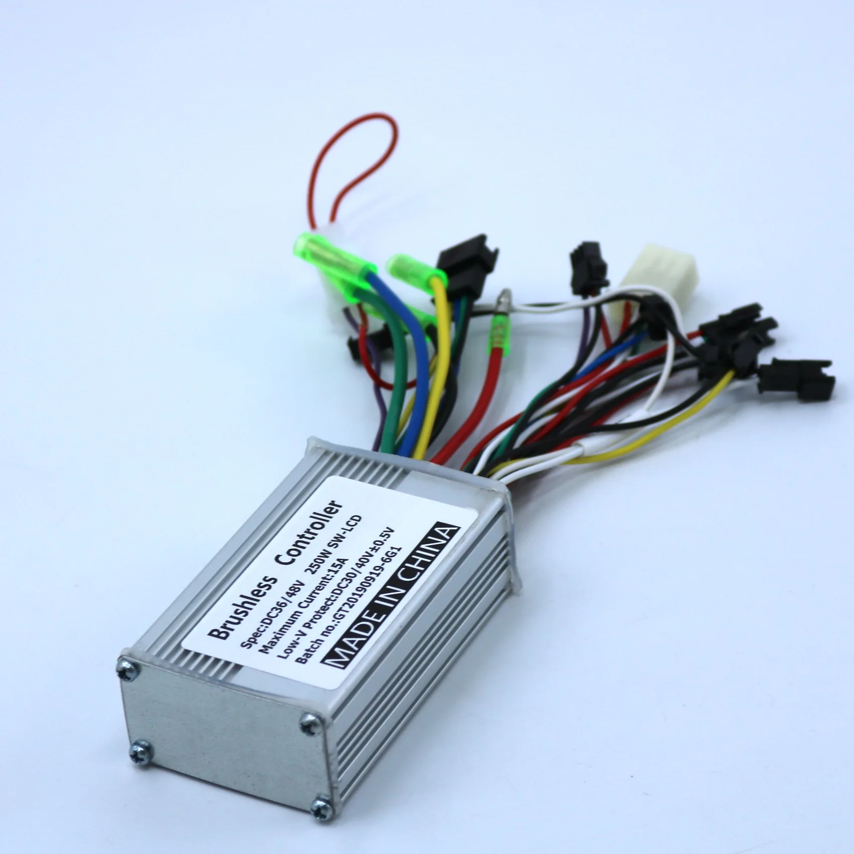 Greentime 36V 48V 250W 350 Вт бесщеточным двигателем постоянного тока контроллер электровелосипеда+ SW900 ЖК-дисплей Дисплей один комплект