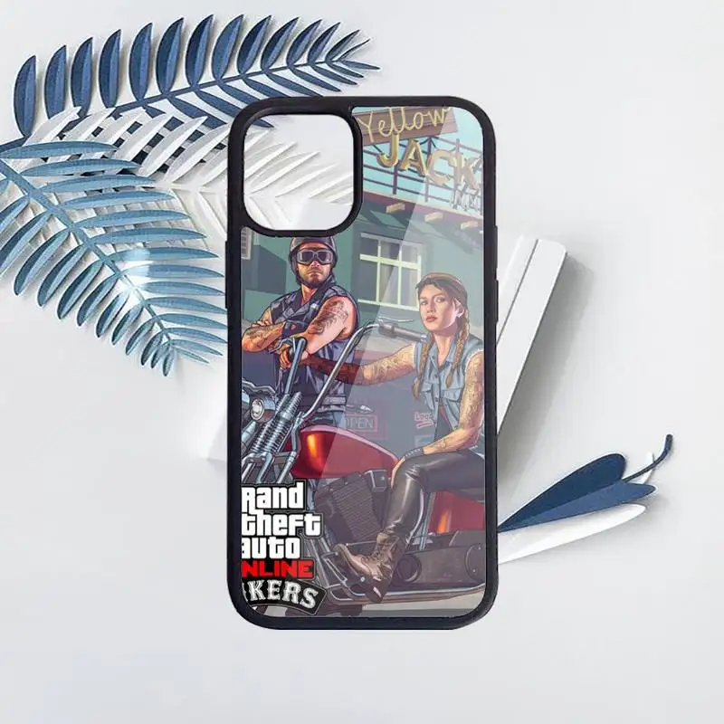 

Rockstar GTA 5 Grand Theft Phone Case for iPhone 11 12 pro XS MAX 8 7 6 6S Plus X 5S SE 2020 XR Hard PC