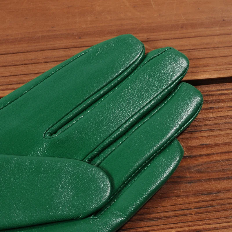 Женские перчатки из натуральной козьей кожи на осень и зиму|Женские перчатки| |