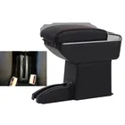 Подлокотник для автомобиля, поворотный подлокотник для Lada Granta 2012-2018, Kalina, центральный контейнер для хранения, 2017