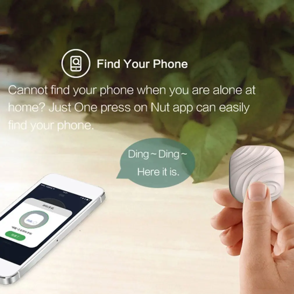 Умный мини-трекер Nut 3 Nut3 Bluetooth GPS смарт-искатель защита от потери тревога