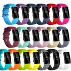 Ремешок силиконовый для Fitbit Charge 4 3, сменный спортивный браслет для смарт-часов Fitbit Charge 3  3 SE