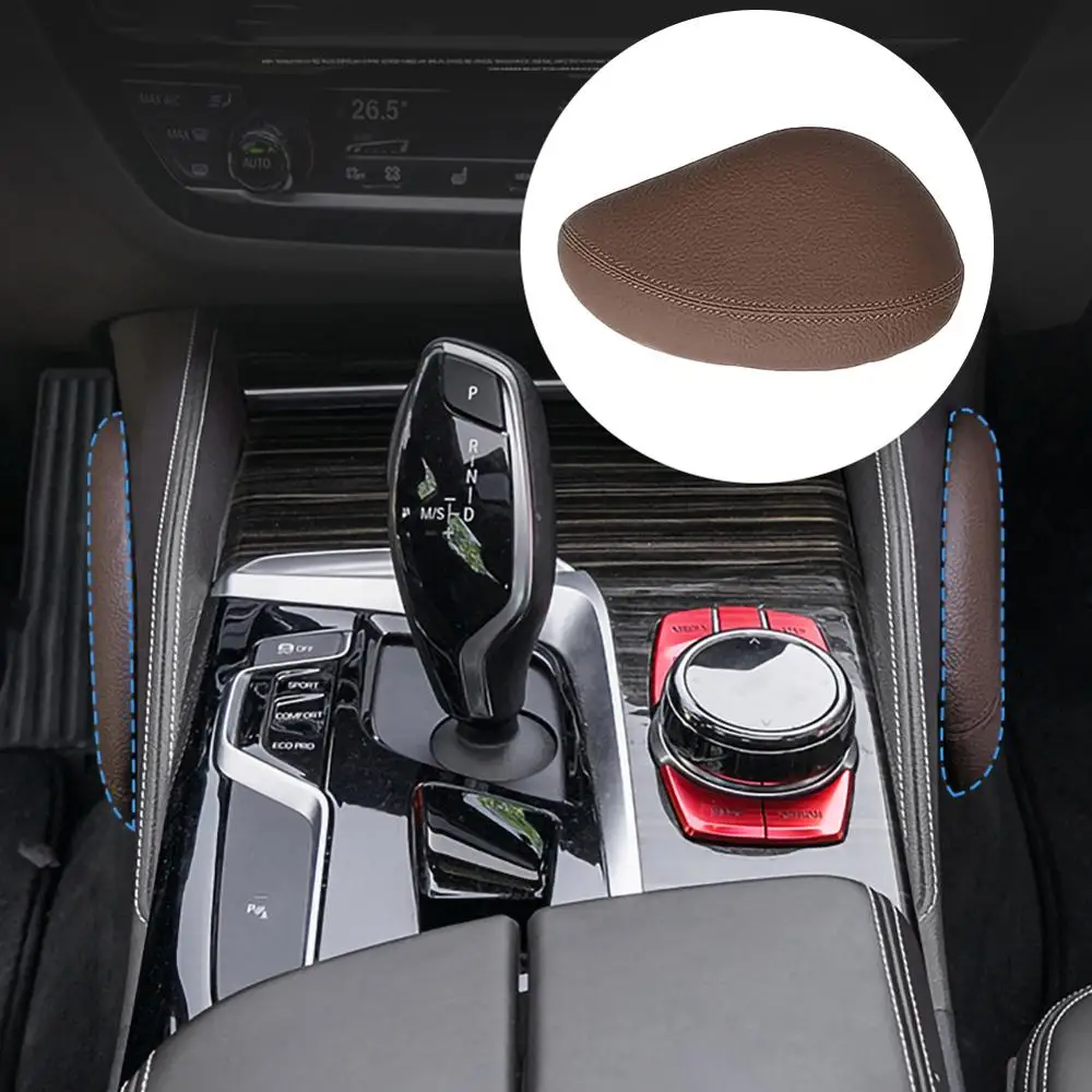 Кожаная Универсальная автомобильная подушка для ног наколенник поддерживающая