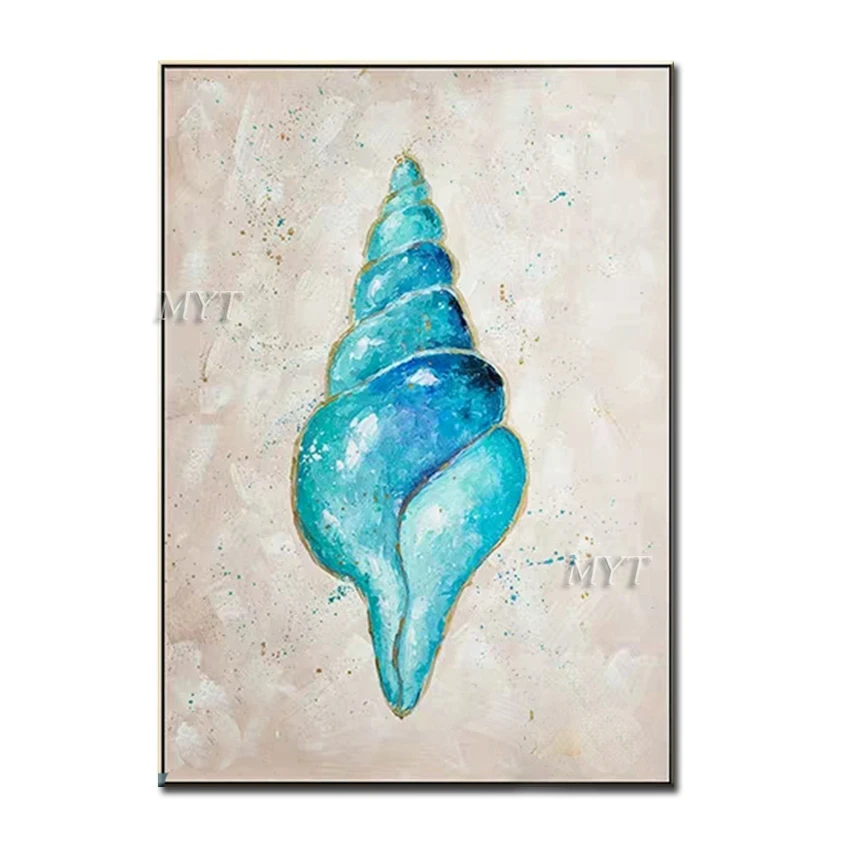 

Синий перо раковины новая картина различные стили доступны Высокое качество ручная роспись стены Искусство домашний Декор картина