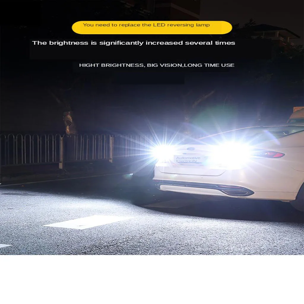 Супер яркий T15 45 SMD светодиодный W/16W резервный обратный светильник 6000K