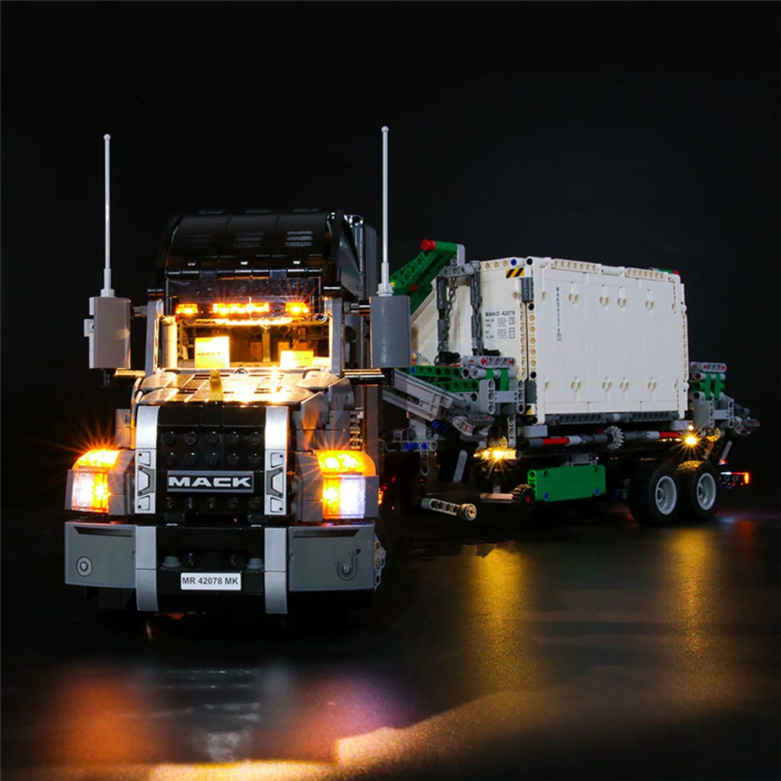 Светодиодный светильник с питанием от USB комплект для Technic Mack annim 42078 (только