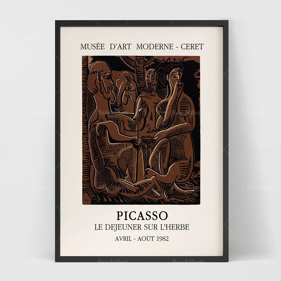 Утстеллинг Пабло Пикассо-афиш/Пикассо констверк/абстракт конствек