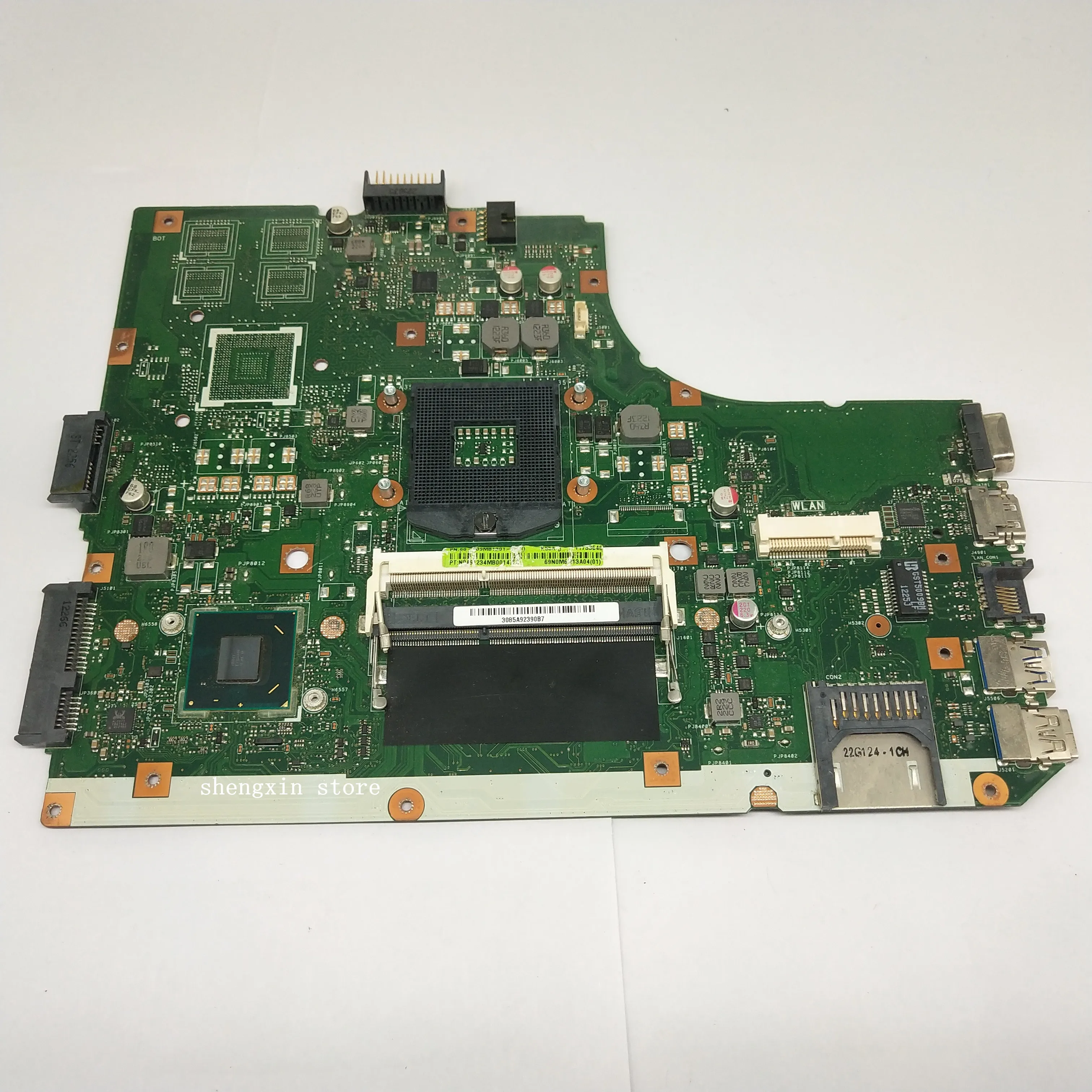 Материнская плата для ASUS K55V A55V R500V K55A K55VD материнская ноутбука HM76 DDR3 60 N89MB1301 A04 тест