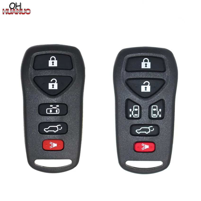 Чехол для пульта дистанционного управления Nissan Quest 2004 2010 5 + 1/5 кнопок 6 PAD|Ключ от