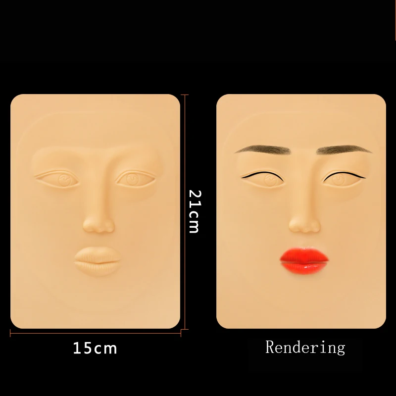 10 шт. искусственная кожа ложные брови пигмент бесплатно для микроблейдинга