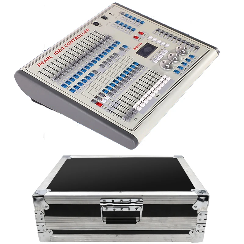 Мощный контроллер DMX 512 с консолью Pearl 1024 и Flycase|Эффект освещения сцены| |