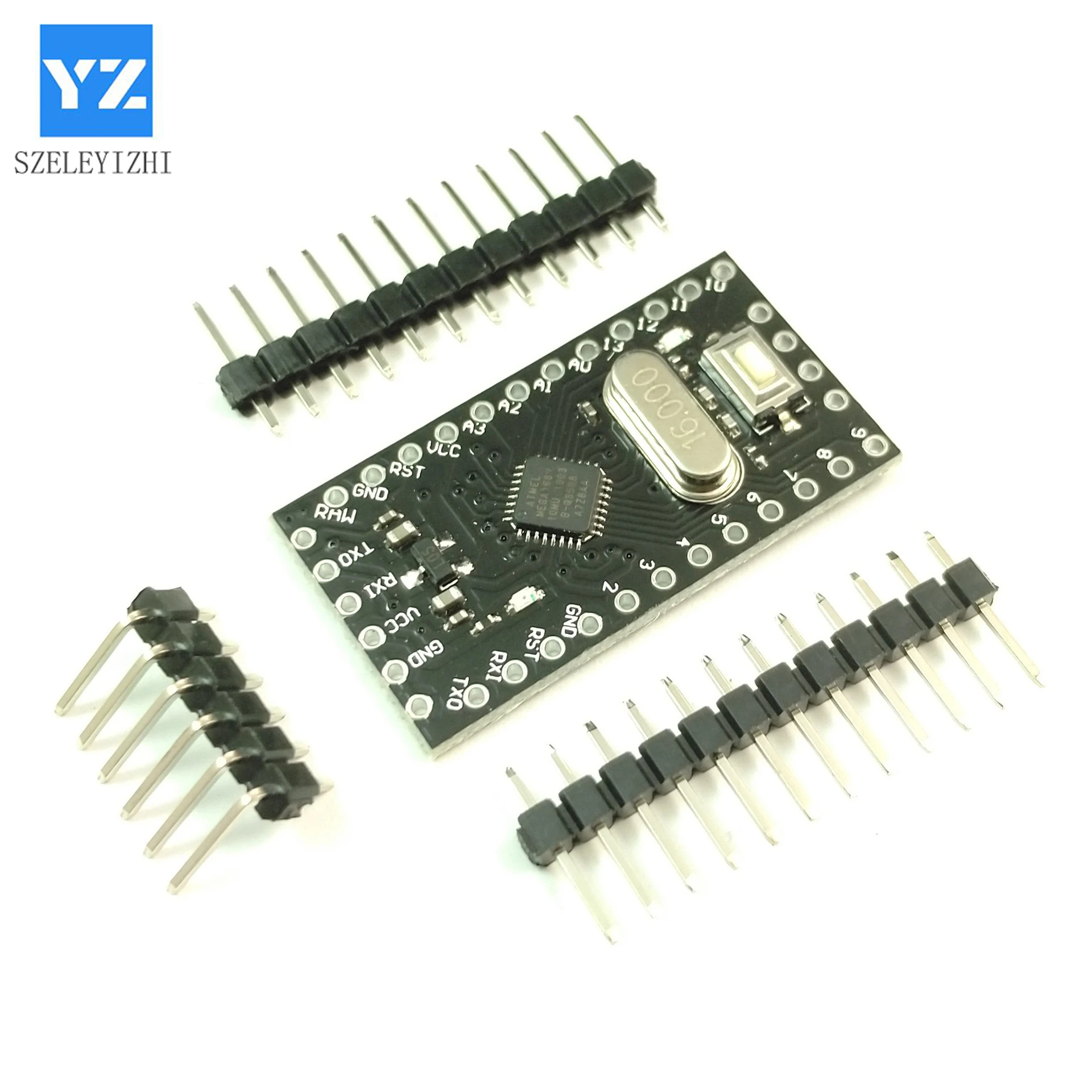 

SZELEYIZHI Pro Mini 168 Mini ATMEGA168 5V/16MHz For Arduino Compatible With Nano Microcontrol Micro Control Board