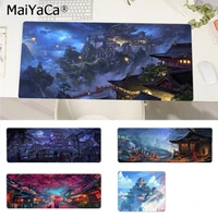 japanese fantasy flower new designs gamer play mats mousepad size for keyboards mat mousepad for boyfriend gift