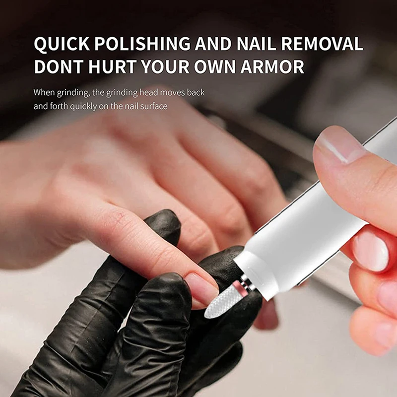 

Wireless Electric Nail Drill Machine Pedicure Manicure Drill Nail File Polishing