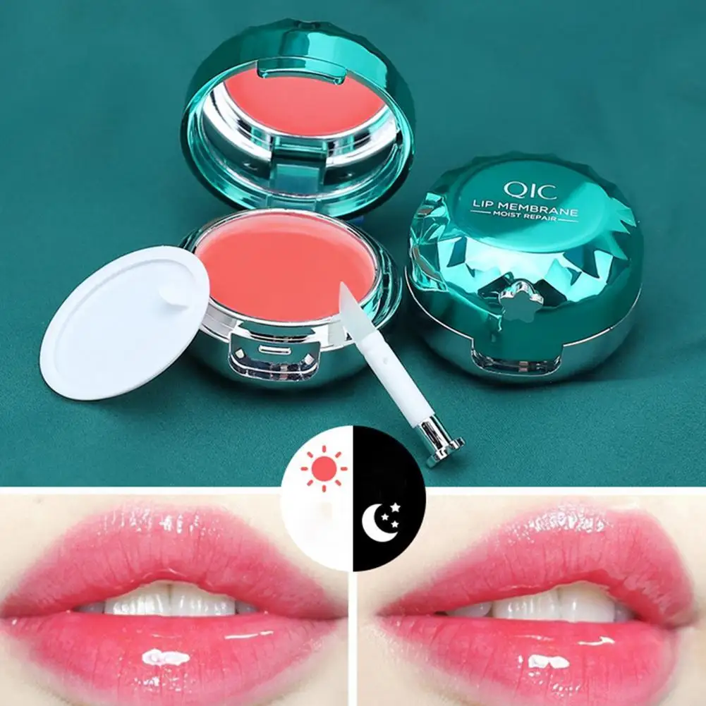 

12g Lip Balm Fast Absorption Non-sticky Lip Care Natural Ingredients Lip Moisturizer with Mirror for Girl