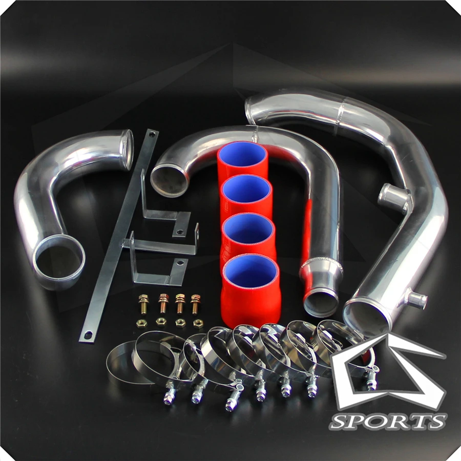 Интеркуллер FMIC Трубопроводный комплект подходит для M * itsubishi L ender EVO 7 8 9 CT9A 4G63 |