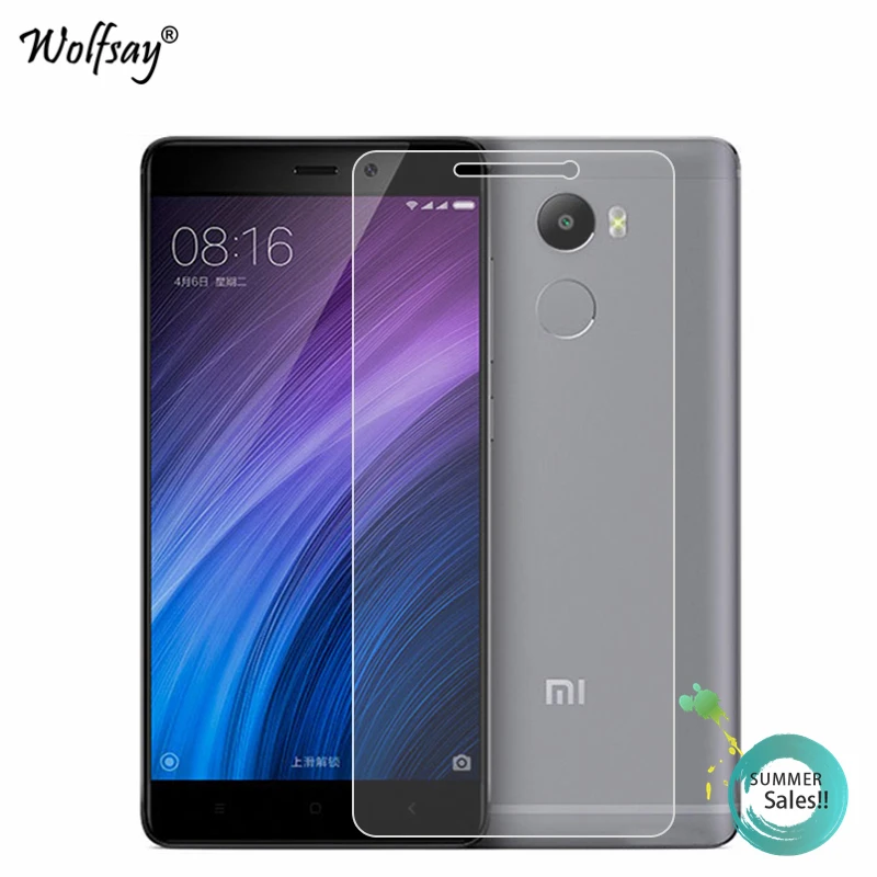 Защитное стекло закаленное для Xiaomi Redmi 4 Pro 2 шт.|tempered glass|screen protector glassglass for xiaomi |