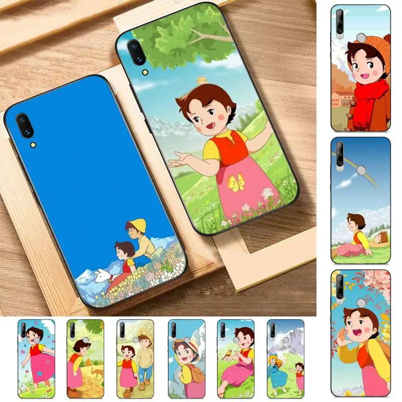 

Heidi Cartoon Phone Case for Huawei Y 6 9 7 5 8s prime 2019 2018 enjoy 7 plus