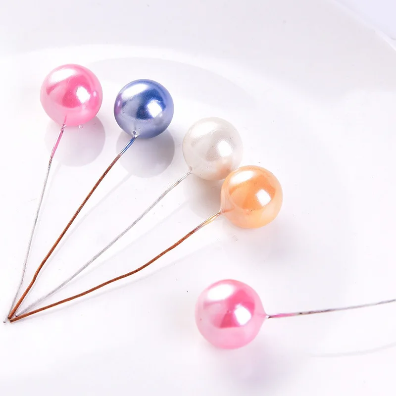 15 шт./компл. Позолоченные цветные шарики топпер для торта свадебная вечерние