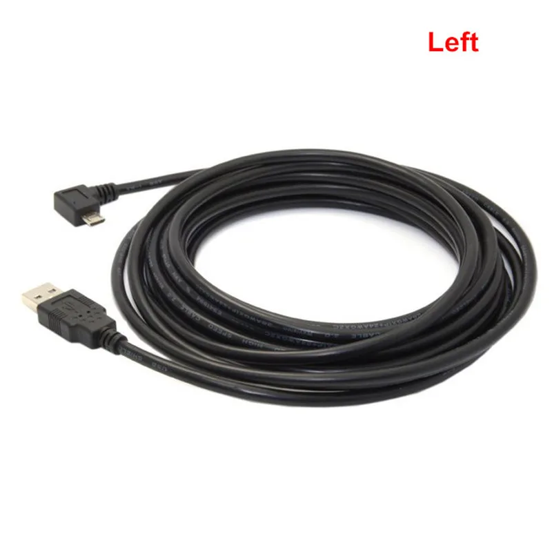 

USB 2.0 to Micro USB Left & Right Angled Male Data Charge Sync Cable Cord for Samsung HTC LG Android 0.25m/1m/1.5m/3m