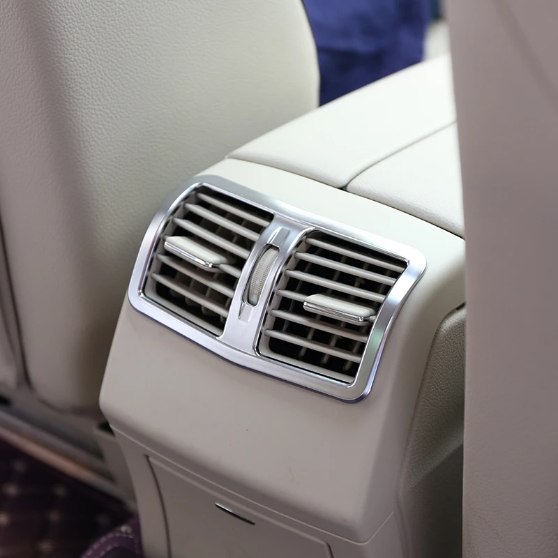 Хромированная крышка выпускного отверстия кондиционера для Mercedes Benz E Class W212 E180 E200